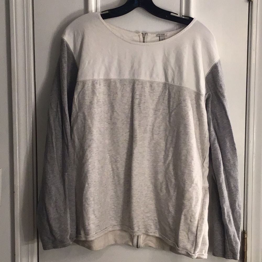 J. Crew - jersey sweatshirt top